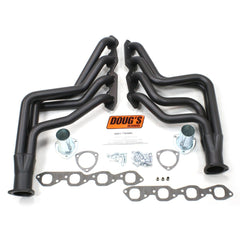 Doug's Headers D313-B 1 3/4 4-Tube Full Length Header Hi-Temp Black Coating