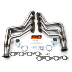 Doug's Headers D313-R 1 3/4 4-Tube Full Length Header Raw Steel