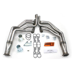 Doug's Headers D317-R 1 3/4 4-Tube Full Length Header Raw Steel