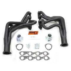 Doug's Headers D318-B 2 4-Tube Full Length Header Hi-Temp Black
