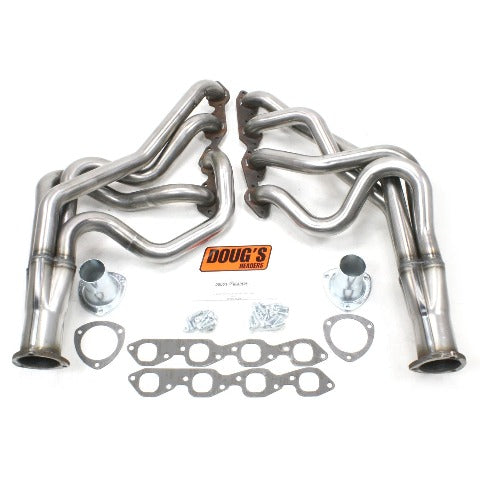 Doug's Headers D320-R 2 4-Tube Full Length Header Raw Steel