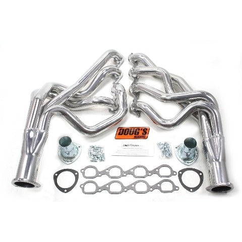 Doug's Headers D321 2 1/8 4-Tube Full Length Header Metallic Ceramic Coating