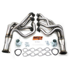 Doug's Headers D321-R 2 1/8 4-Tube Full Length Header Raw Steel
