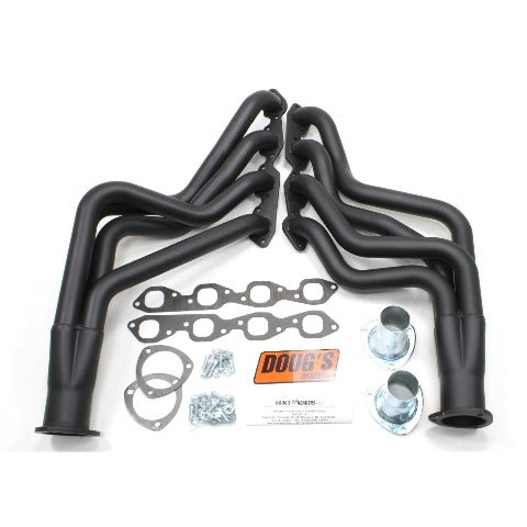 Doug's Headers D322-B 2 4-Tube Full Length Header Hi-Temp Black Coating