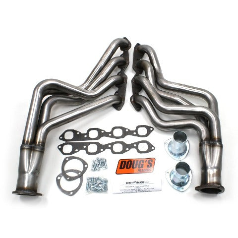 Doug's Headers D322-R 2 4-Tube Full Length Header Raw Steel