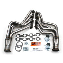 Doug's Headers D322-R 2 4-Tube Full Length Header Raw Steel
