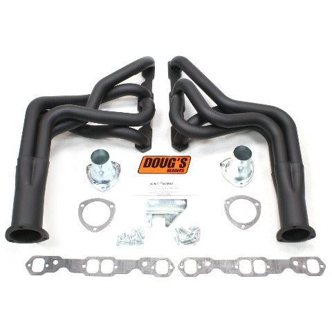 Doug's Headers D323-B 1 7/8 4-Tube Full Length Header Hi-Temp Black Coating