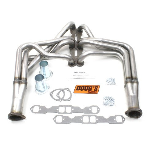 Doug's Headers D324-R 1 3/4 4-Tube Full Length Header Raw Steel