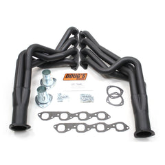 Doug's Headers D325-B 2 4-Tube Full Length Header Hi-Temp Black Coating