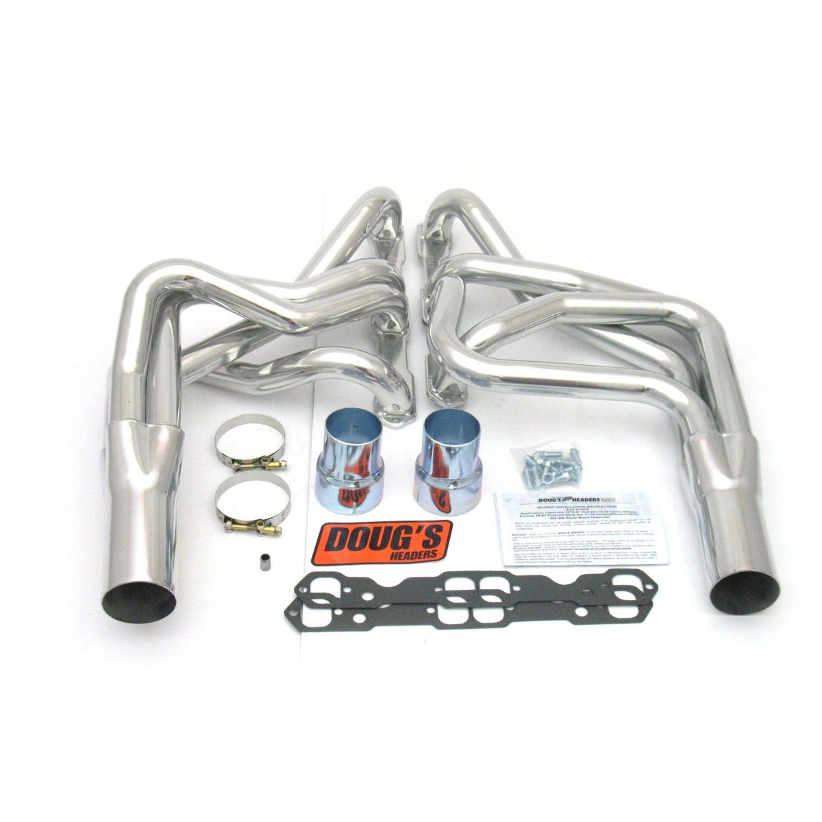 Doug's Headers D326 1 7/8 4-Tube Full Length Header Metallic Ceramic Coating