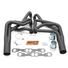 Doug's Headers D326-B 1 7/8 4-Tube Full Length Header Hi-Temp Black Coating
