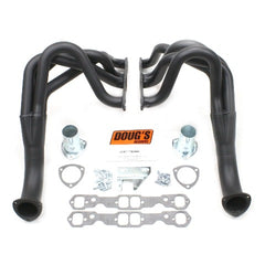 Doug's Headers D329-B 1 3/4 4-Tube Full Length Header Hi-Temp Black Coating