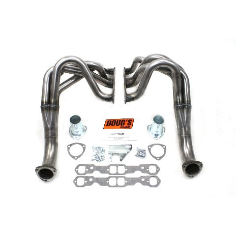 Doug's Headers D329-R 1 3/4 4-Tube Full Length Header Raw Steel