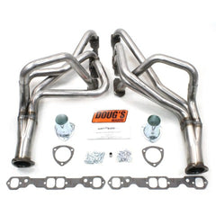 Doug's Headers D330-R 1 3/4 4-Tube Full Length Header Raw Steel