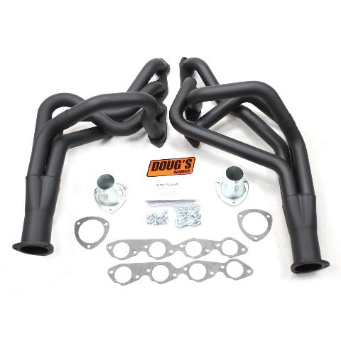 Doug's Headers D331-B 2 1/8 4-Tube Full Length Header Hi-Temp Black Coating