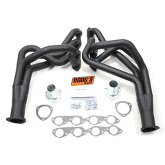 Doug's Headers D331-B 2 1/8 4-Tube Full Length Header Hi-Temp Black Coating