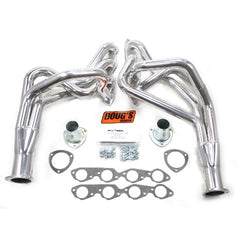 Doug's Headers D331 2 1/8 4-Tube Full Length Header Metallic Ceramic Coating