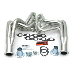 Doug's Headers D332 2 1/8 4-Tube Full Length Header Metallic Ceramic Coating