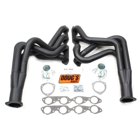Doug's Headers D332-B 2 1/8 4-Tube Full Length Header Hi-Temp Black Coating