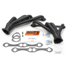 Doug's Headers D3320-B 1 5/8 4-Tube Shorty Header Hi-Temp Black Coating