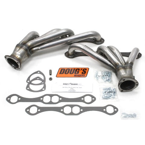 Doug's Headers D3320-R 1 5/8 4-Tube Shorty Header Raw Steel
