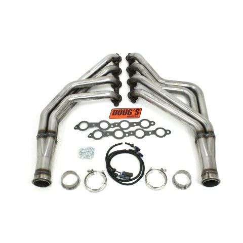 Doug's Headers D333-R 1 7/8 4-Tube Full Length Header Raw Steel