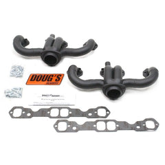 Doug's Headers D3330-B 1 3/4 4-Tube Manifold Replacement Header Hi-Temp Black Coating