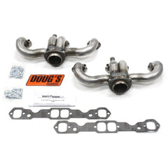 Doug's Headers D3330-R 1 3/4 4-Tube Manifold Replacement Header Raw Steel