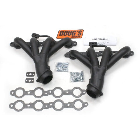 Doug's Headers D3333-B 1 3/4 4-Tube Manifold Replacement Header Hi-Temp Black Coating