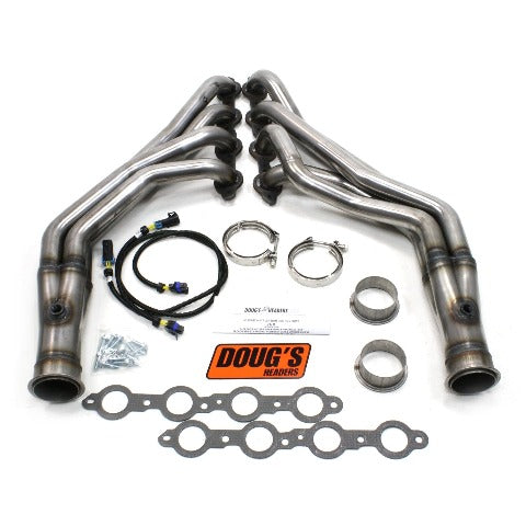 Doug's Headers D3336-R 1 3/4 4-Tube Full Length Header Raw Steel