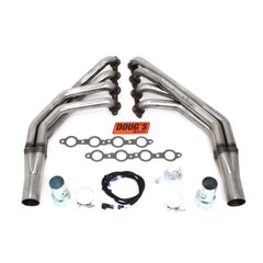 Doug's Headers D3341-R 1 7/8 4-Tube Full Length Header Raw Steel