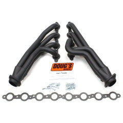 Doug's Headers D335-B 1 3/4 4-Tube Shorty Header Hi-Temp Black Coating