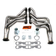 Doug's Headers D336-R 1 3/4 4-Tube Full Length Header Raw Steel