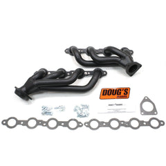 Doug's Headers D3373-B 1 5/8 4-Tube Manifold Replacement Header Hi-Temp Black Coating