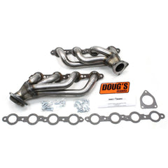 Doug's Headers D3373-R 1 5/8 4-Tube Manifold Replacement Header Raw Steel