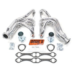 Doug's Headers D356 1 5/8 4-Tube Shorty Header Metallic Ceramic Coating