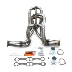 Doug's Headers D358-R 1 5/8 4-Tube Full Length Header Raw Steel