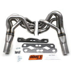 Doug's Headers D365-R 2 4-Tube Full Length Header Raw Steel;