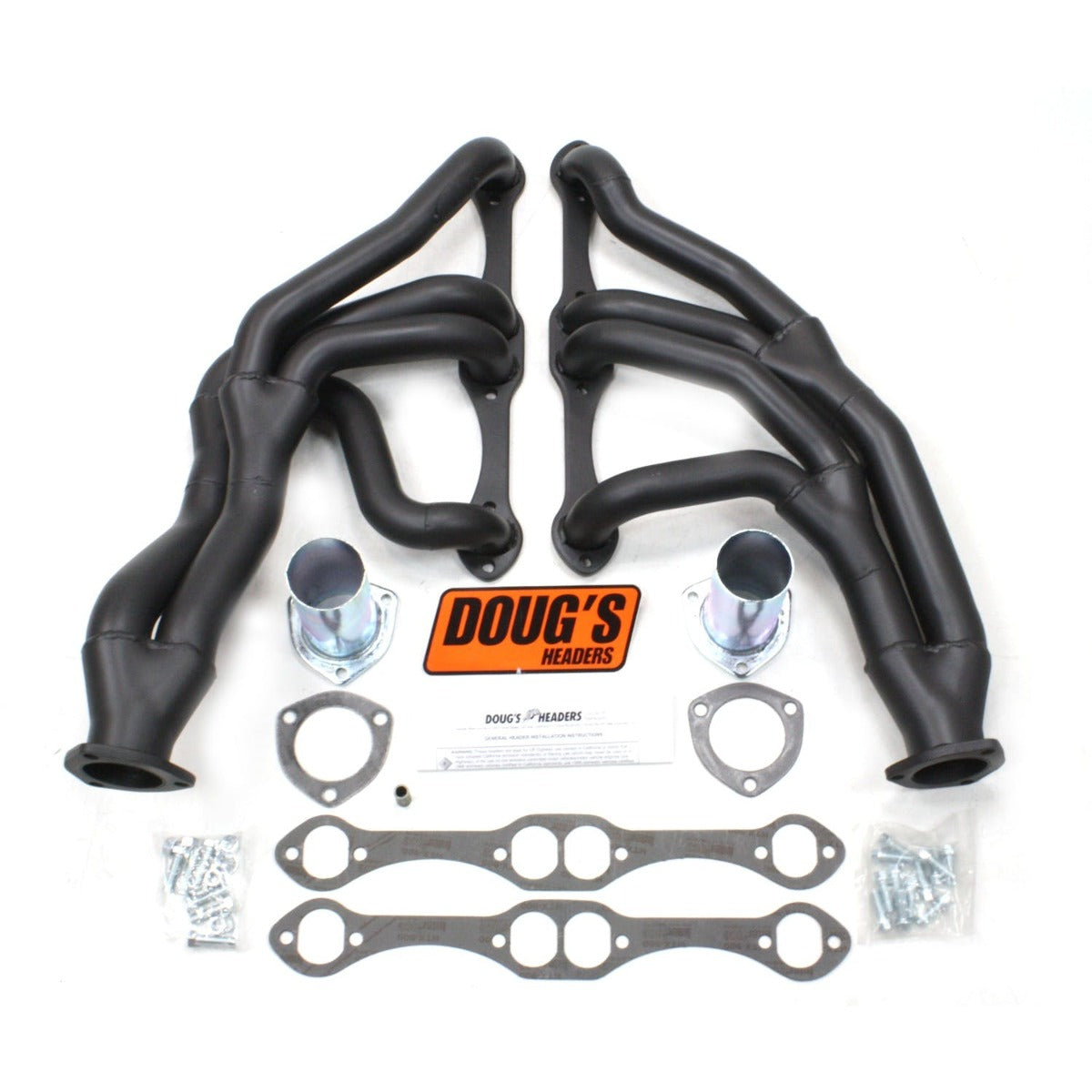 Doug's Headers D367Y-B Tri-Y Header Hi-Temp Black Coating