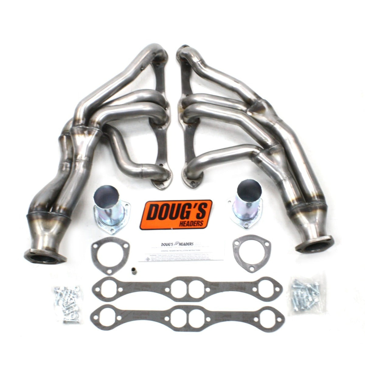 Doug's Headers D367Y-R Tri-Y Header Raw Steel