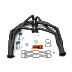 Doug's Headers D368-B 1 3/4 4-Tube Full Length Header Hi-Temp Black Coating