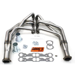 Doug's Headers D368-R 1 3/4 4-Tube Full Length Header Raw Steel