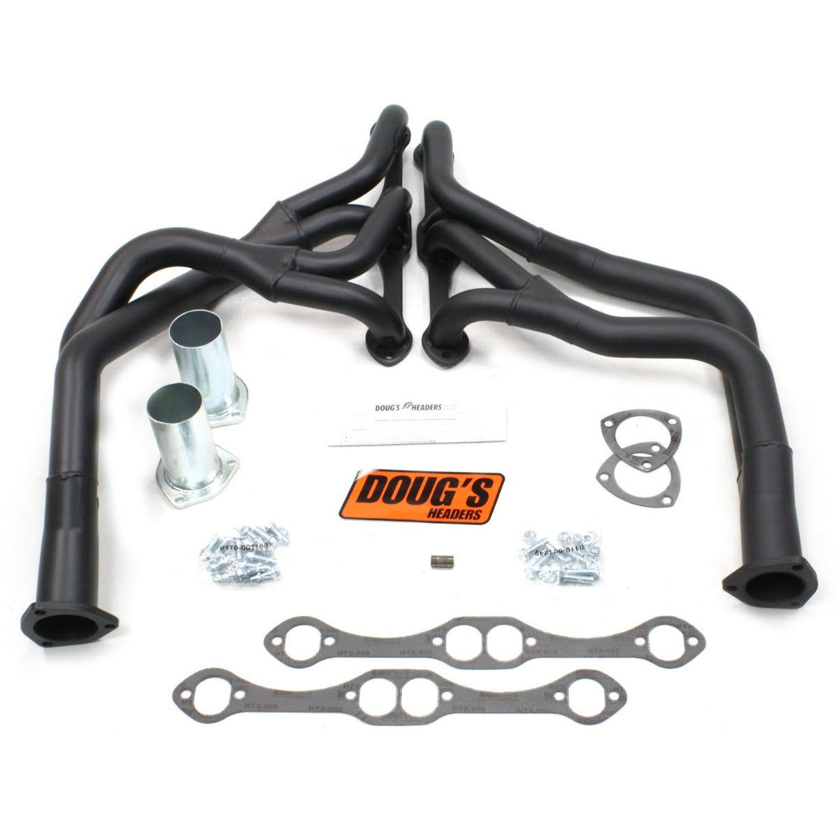 Doug's Headers D370Y-B 1 5/8-2 Tri-Y Header Hi-Temp Black Coating