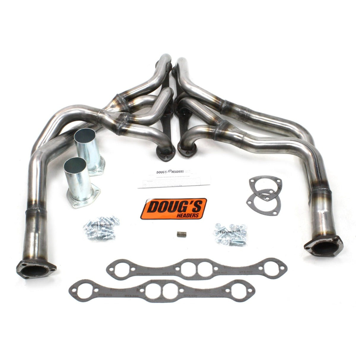 Doug's Headers D370Y-R 1 5/8-2 Tri-Y Header Raw Steel