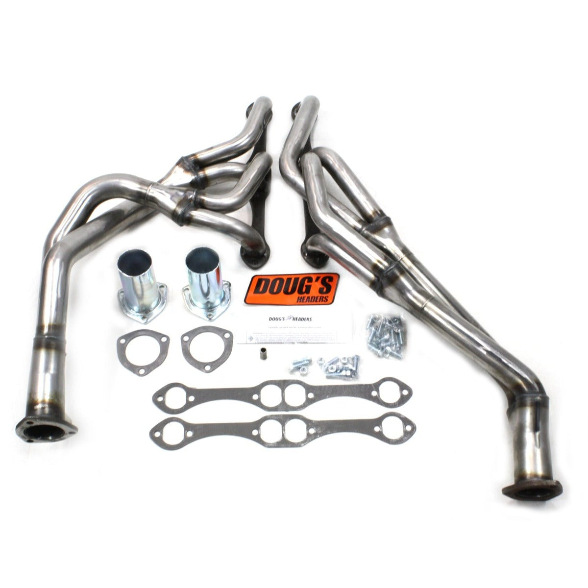 Doug's Headers D376Y-R 1 5/8 Tri-Y Header Raw Steel