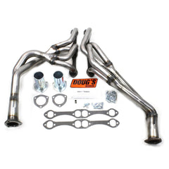 Doug's Headers D376Y-R 1 5/8 Tri-Y Header Raw Steel