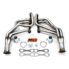 Doug's Headers D452-R 2 4-Tube Full Length Header Raw Steel