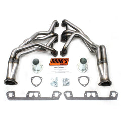 Doug's Headers D453-R 1 5/8 4-Tube Full Length Header Raw Steel