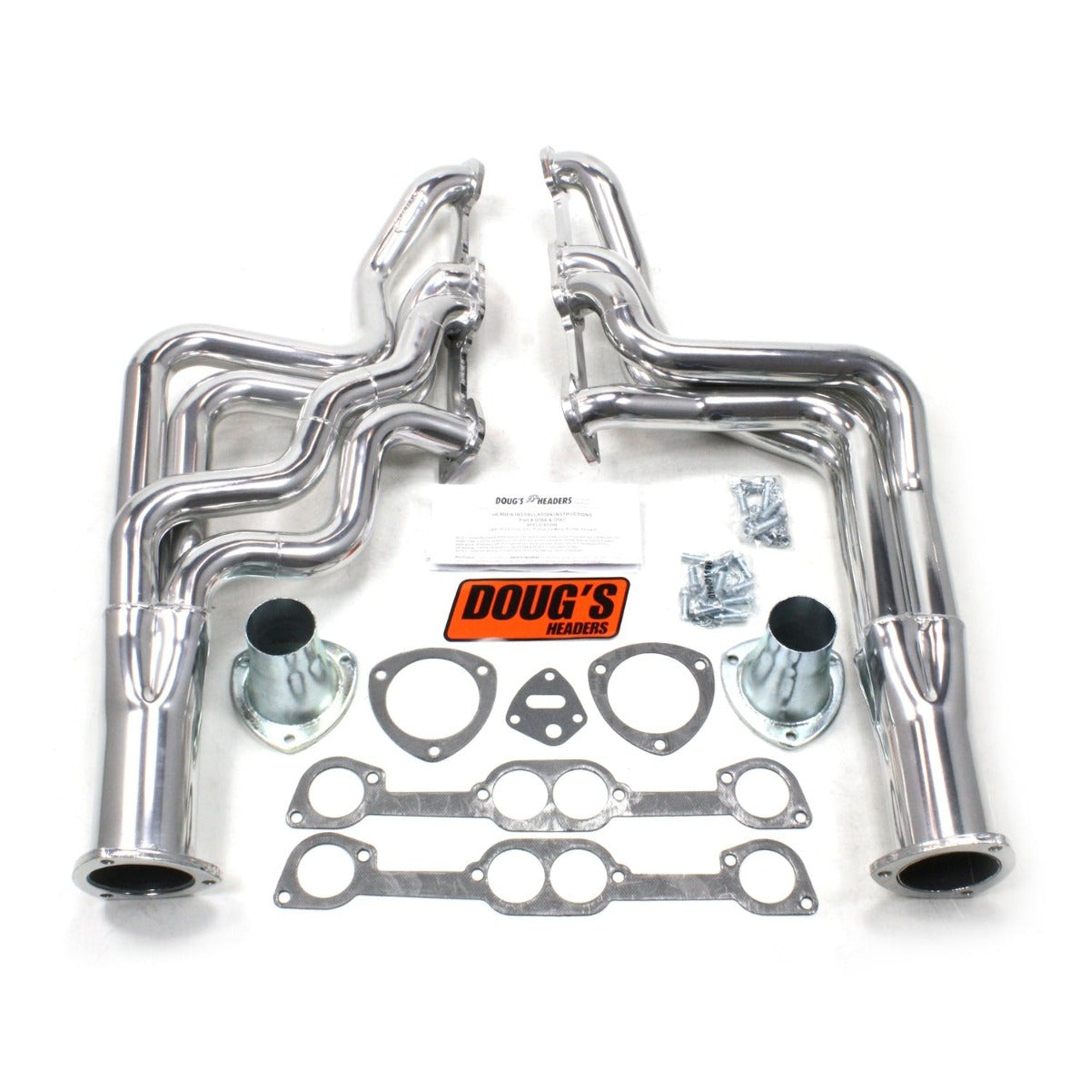 Doug's Headers D567 1 7/8 4-Tube Full Length Header Metallic Ceramic Coating
