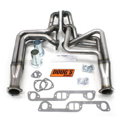 Doug's Headers D570-R 1 3/4 4-Tube Full Length Header Raw Steel